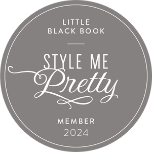 style me pretty featured badge